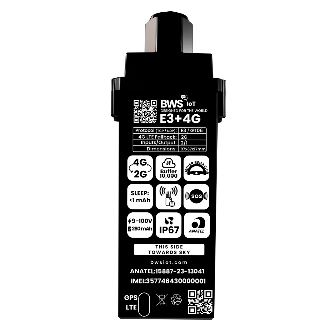 Rastreador E3+ 4G