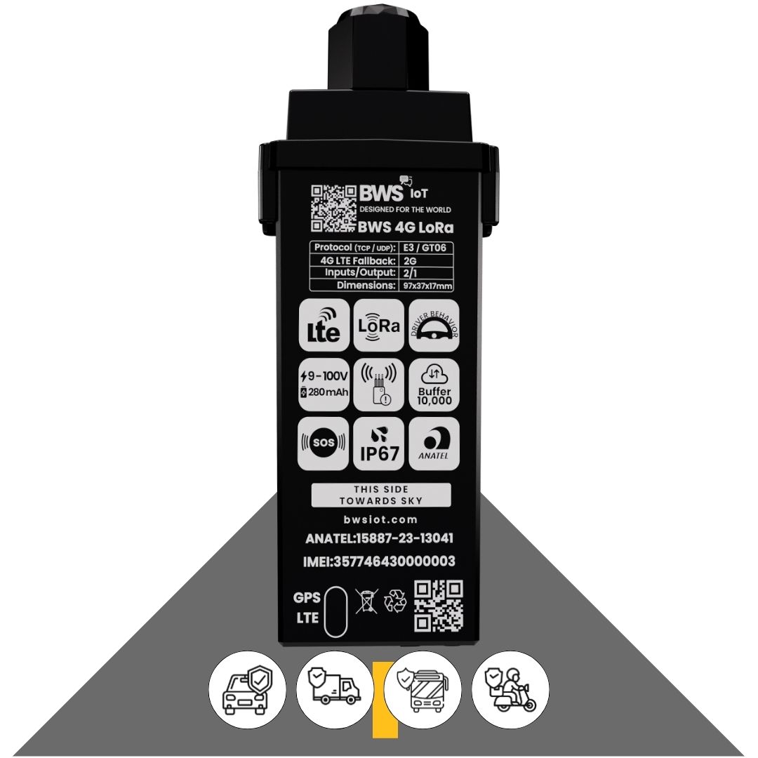 Rastreador BWS 4G LoRa