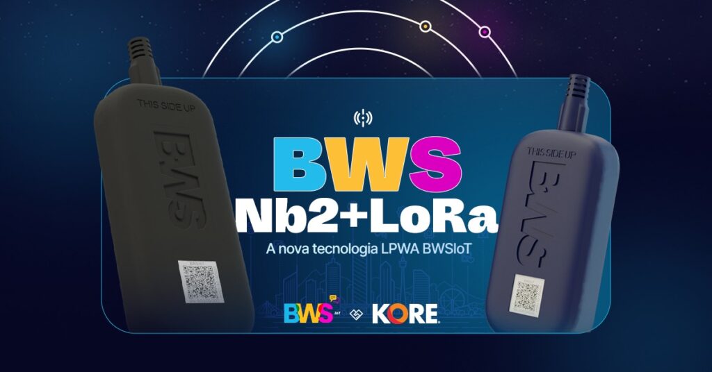 BWS IoT lança rastreador 4G Nb2+LoRa com conectividade KORE