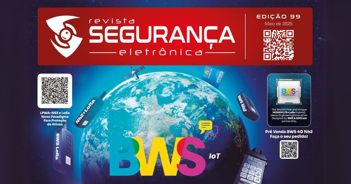 BWS IoT é destaque de capa na Revista Segurança Eletrônica
