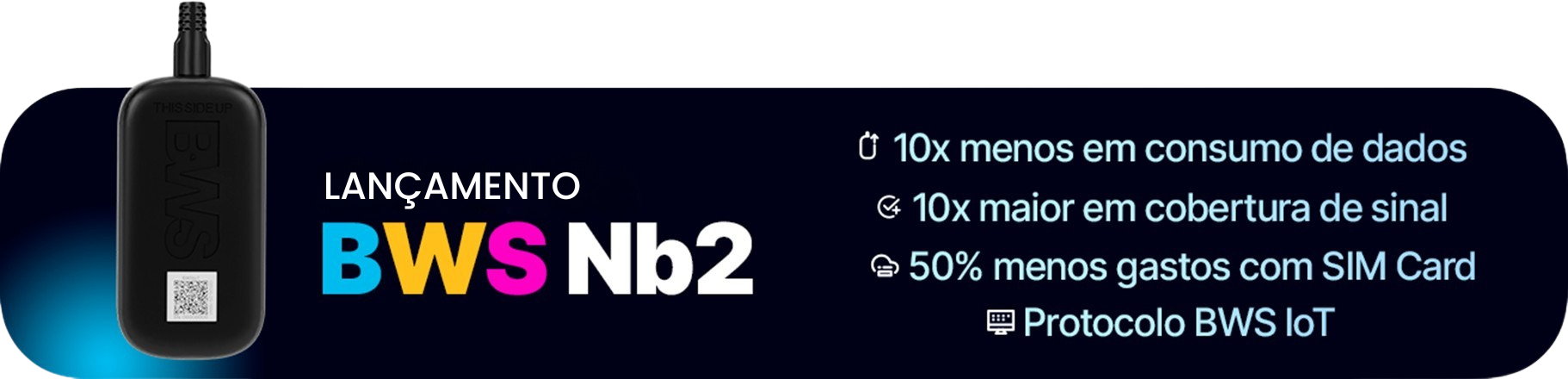 Lançamento Rastreador BWS Nb2