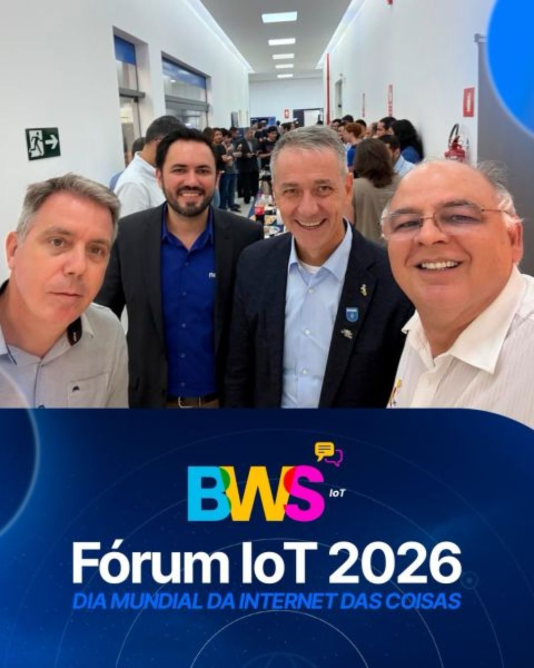 BWS IoT participa do Fórum IoT 2026 no Inatel